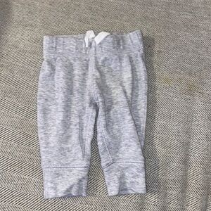 Carters Newborn gray joggers